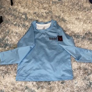 Liquid costal company swim shirt